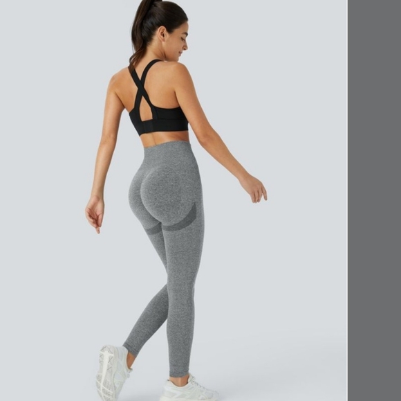 HALARA Seamless Flow High Waisted Butt Lifting Leggings - Picture 1 of 8